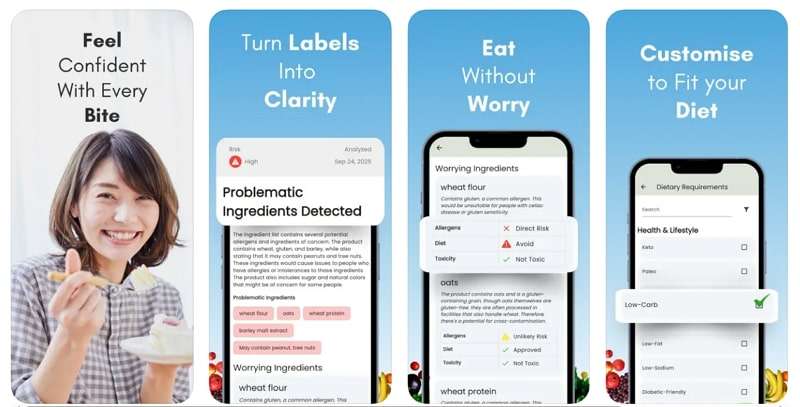 use barcode food scanner