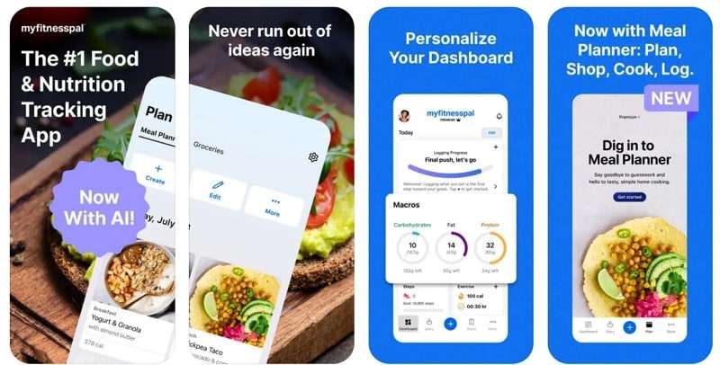 myfitnesspal food tracker