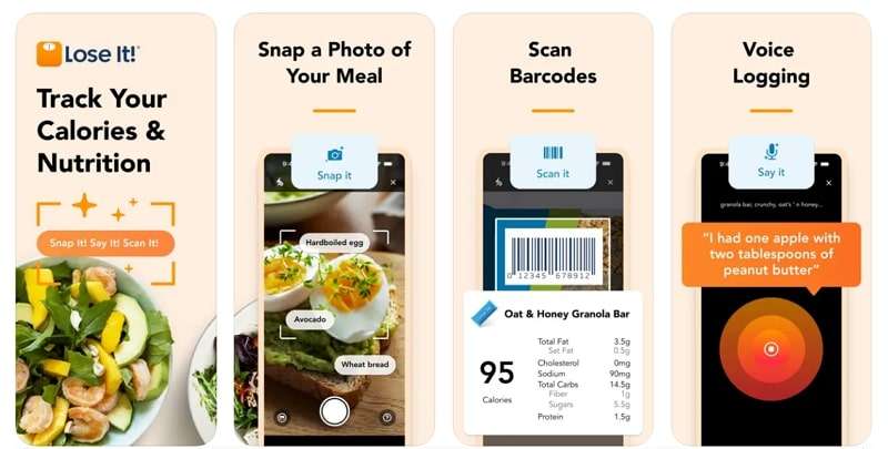 track calories with lose it