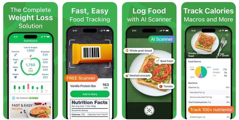 mynetdairy food nutrient tracker app