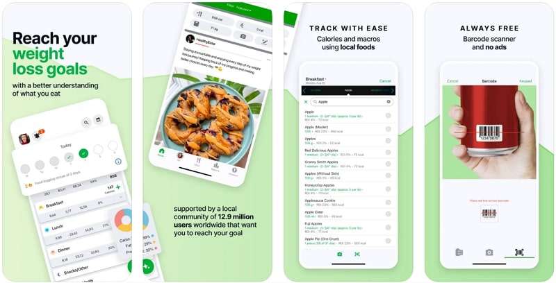 fatsecret calories counter app