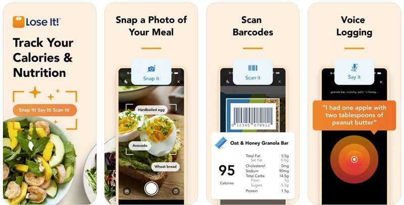 lost it macros tracker app