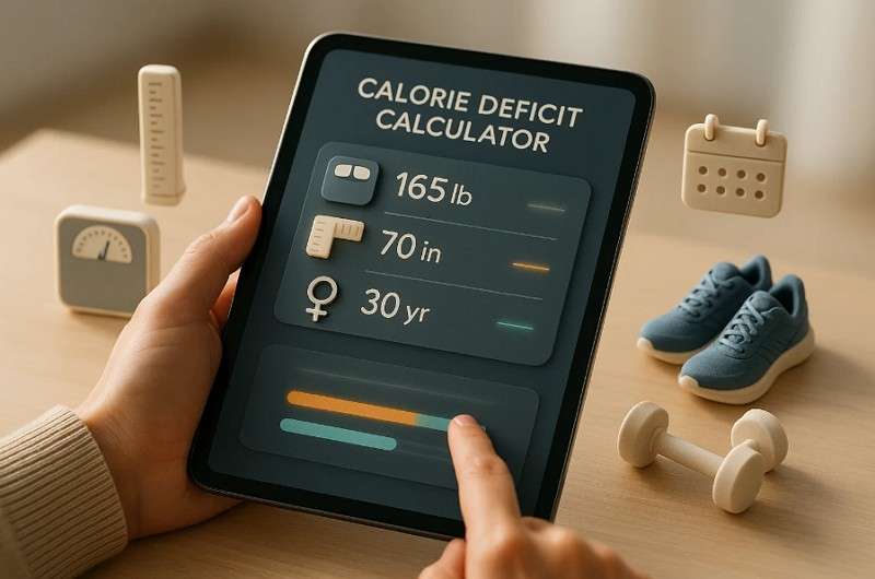 how calorie deficit calculator works