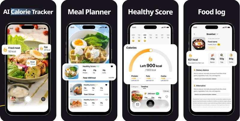 main interface of calbye app