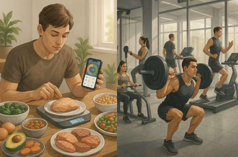 how to achieve calorie deficit goals