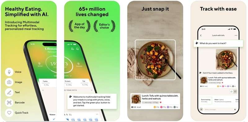 lifesum calorie counter app