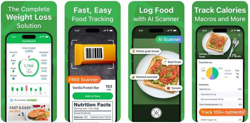 mynetdiary calorie counter app