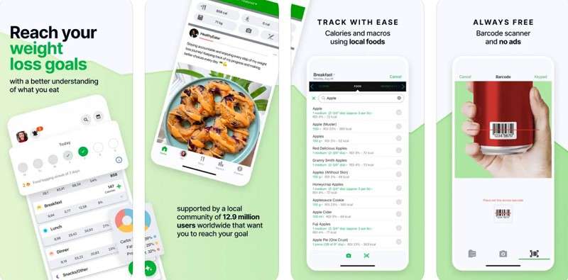 fatsecret calorie counter app