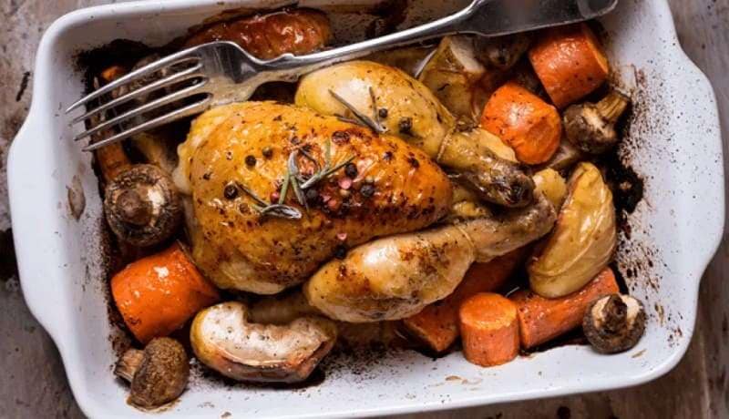 herb roast chicken christmas healthy recipes