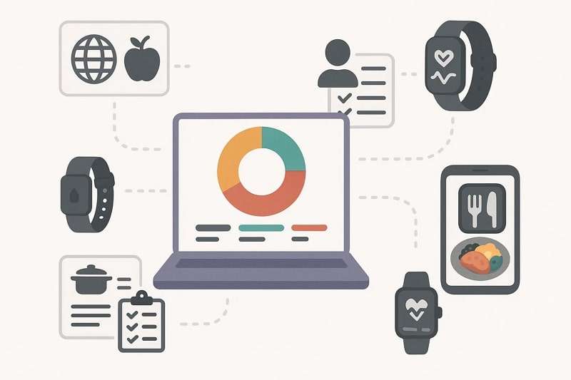 features of diet analysis tool