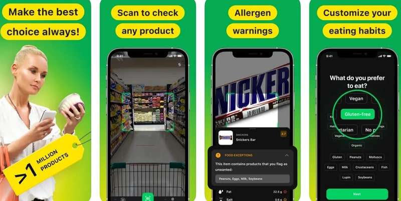 food scanner app for products