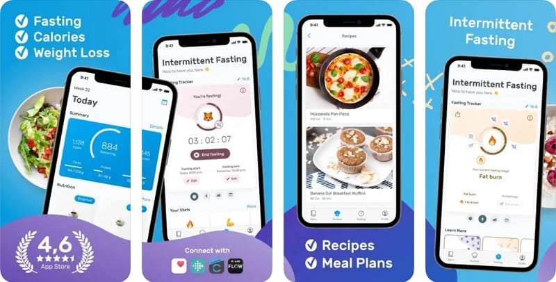 yazio app for intermittent fasting