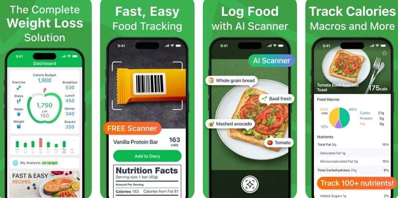 calorie counter barcode scanner