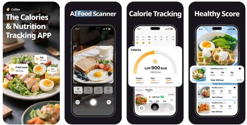 calbye calorie tracker app
