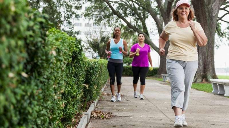 walking style effect calories burn