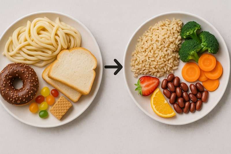 shift to more fibers