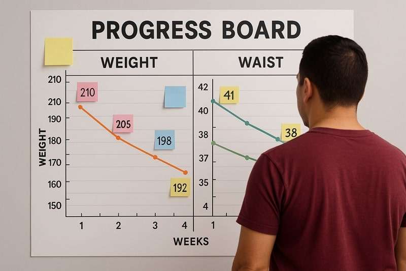 review and adjust plan