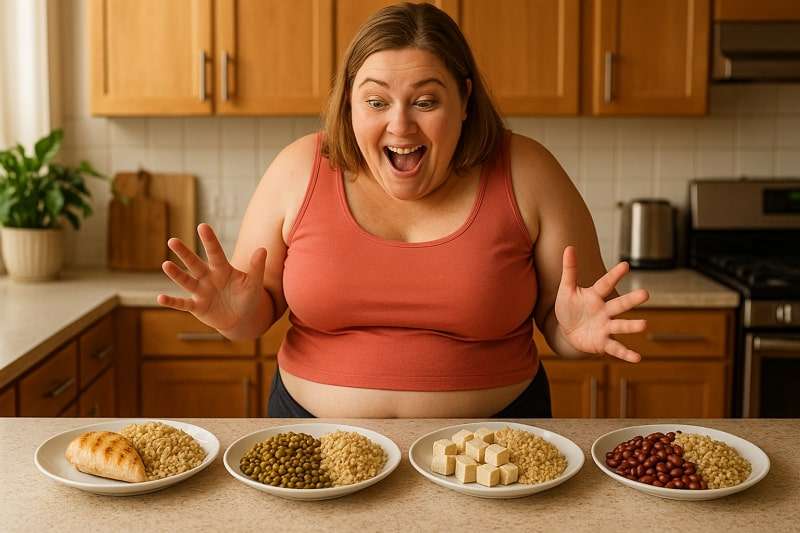 prefer protein rich food