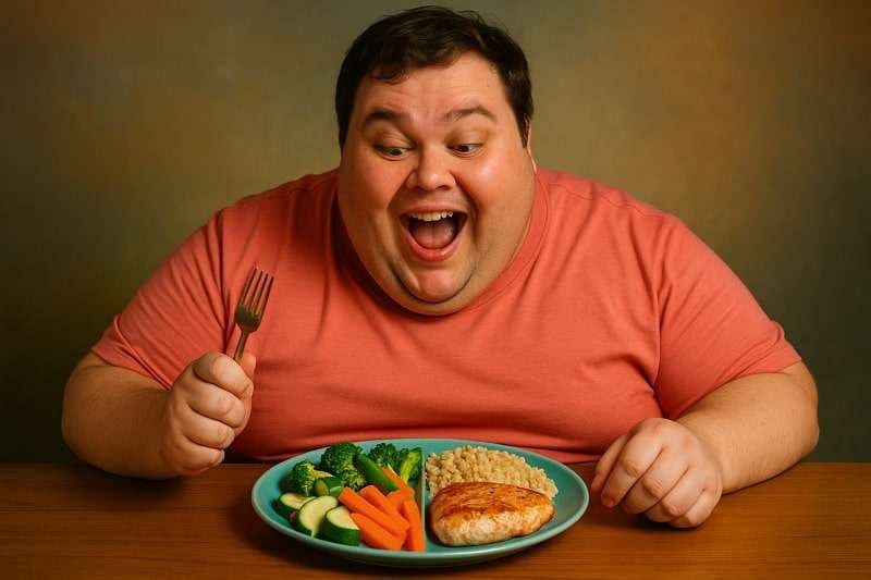 have more vegetable and proteins