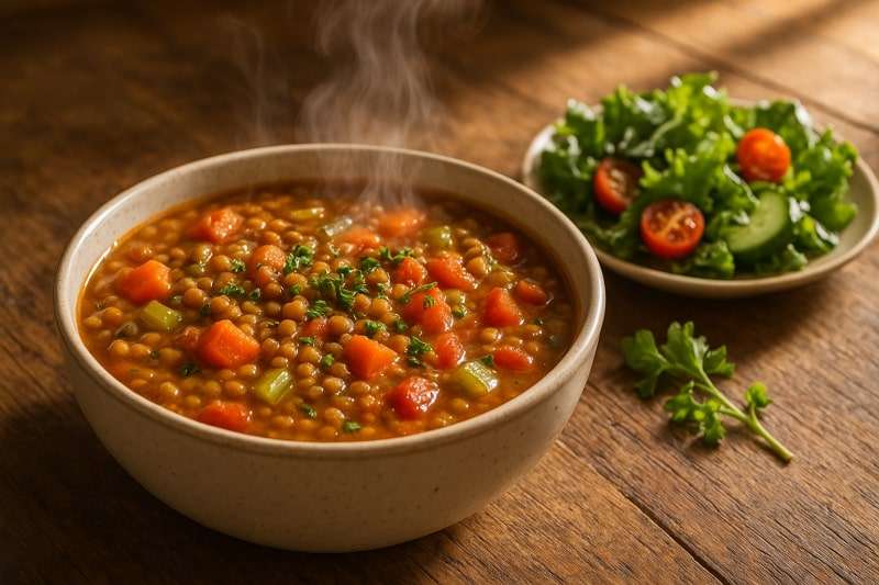 lentil vegetable soup