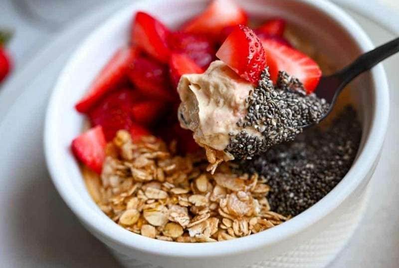 yogurt bowl in intermittent fasting