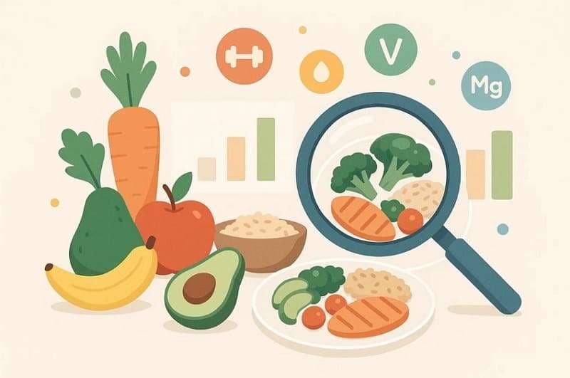 checking food nutritional information