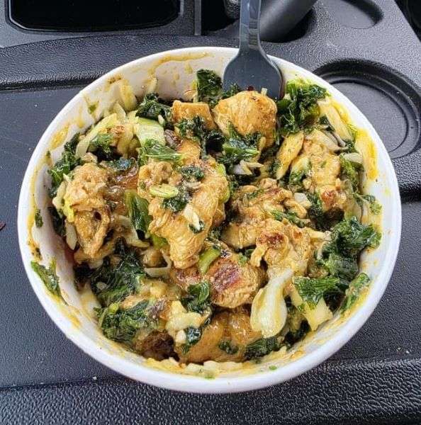 salad grilled nuggets low cal takeaway