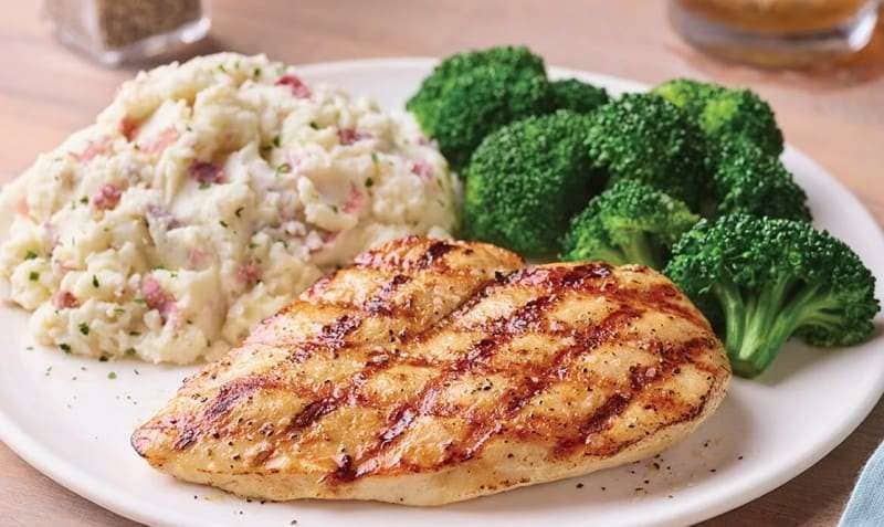 steamed broccoli fire grilled veggies takeaway