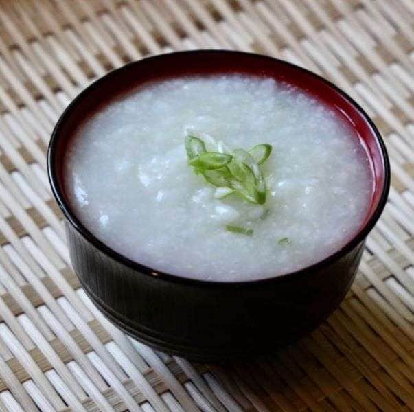 congee low calorie chinese food