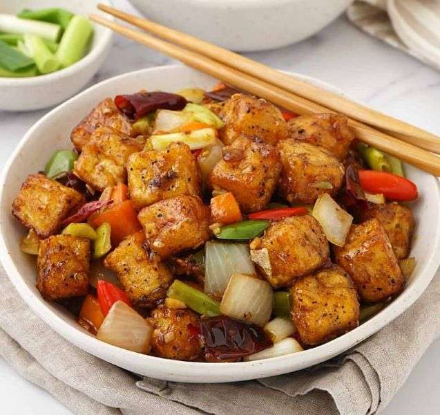 szechuan tofu low calorie chinese food