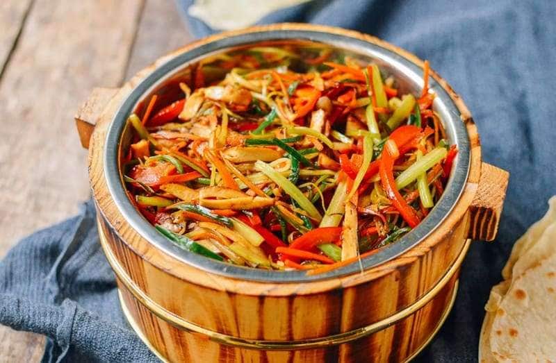 moo shu vegetables low calorie food