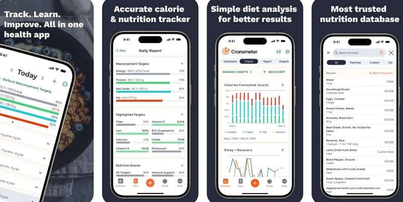 macro tracking app cronometer