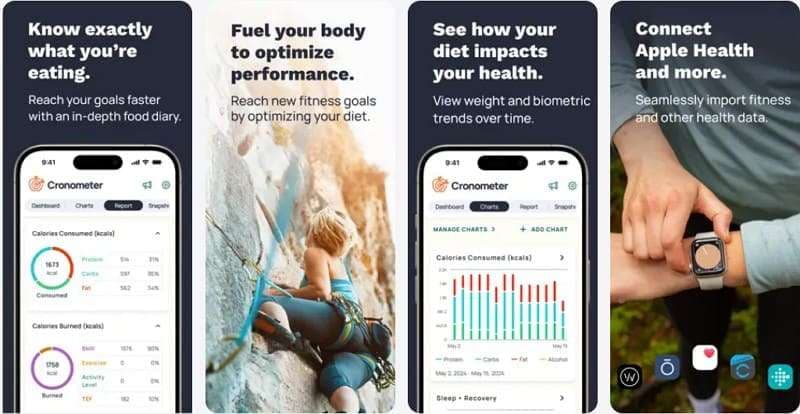 cronometer meal tracker app