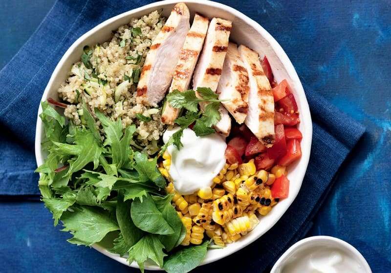healthy takeaway food burrito bowl