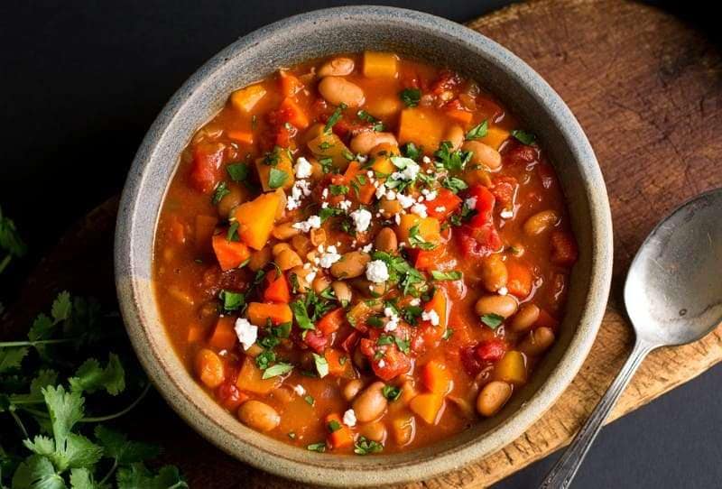 veggie and bean chili