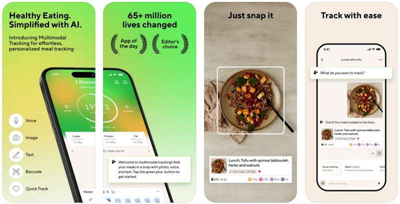 lifesum nutrition tracker