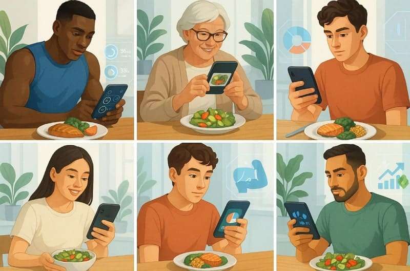 how food calorie app picture helps