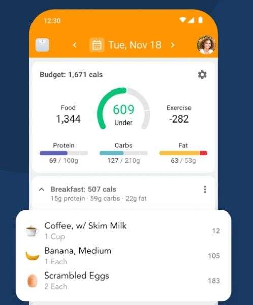 details of loseit protein tracker
