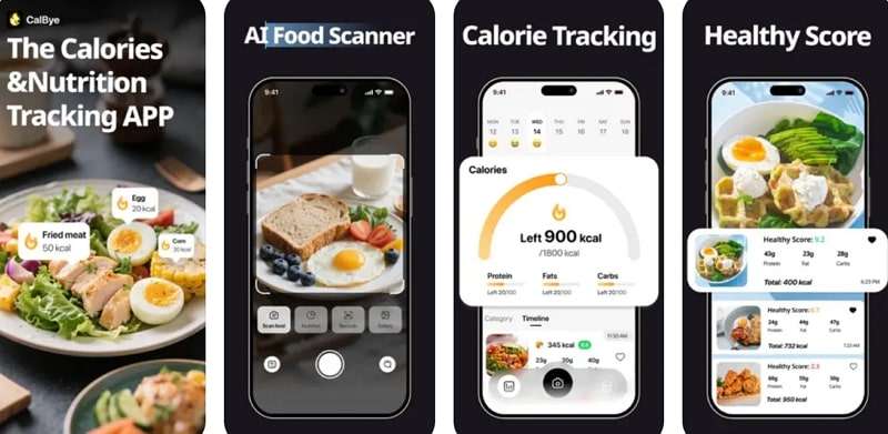 calbye calorie counter app
