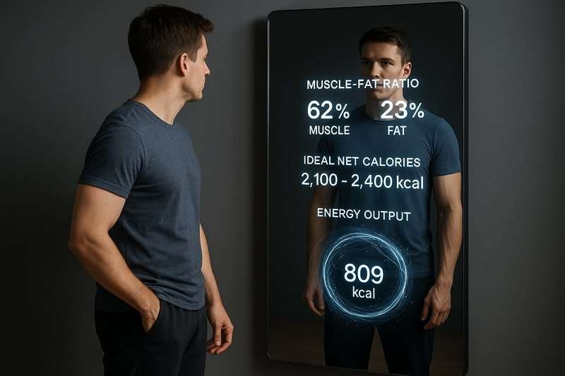 body type and composition net calories