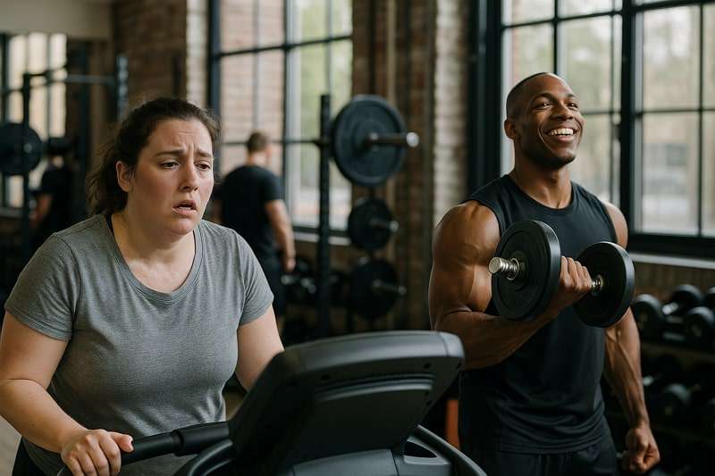 ignoring strength and overdoing cardio