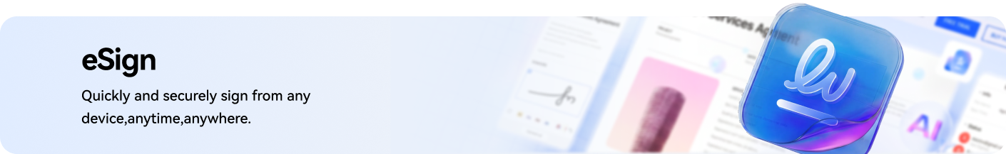 eSign Feature