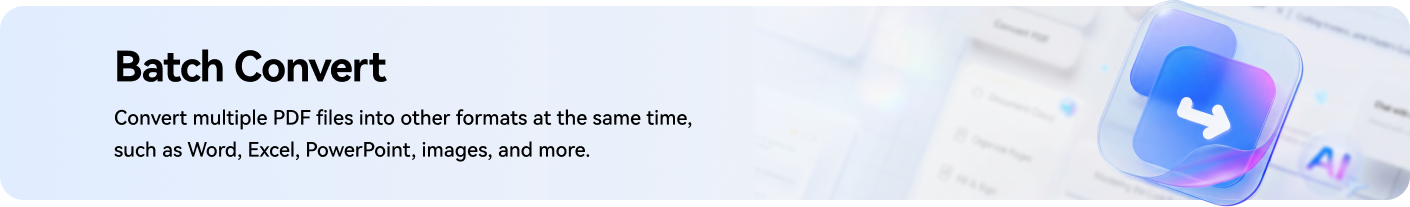 Batch Convert Feature