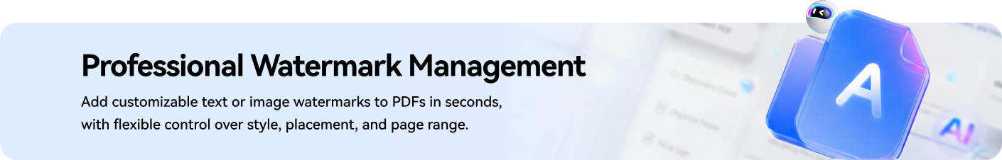 Professional Watermark Management