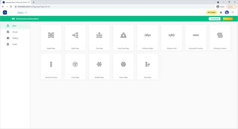 inclowdz web