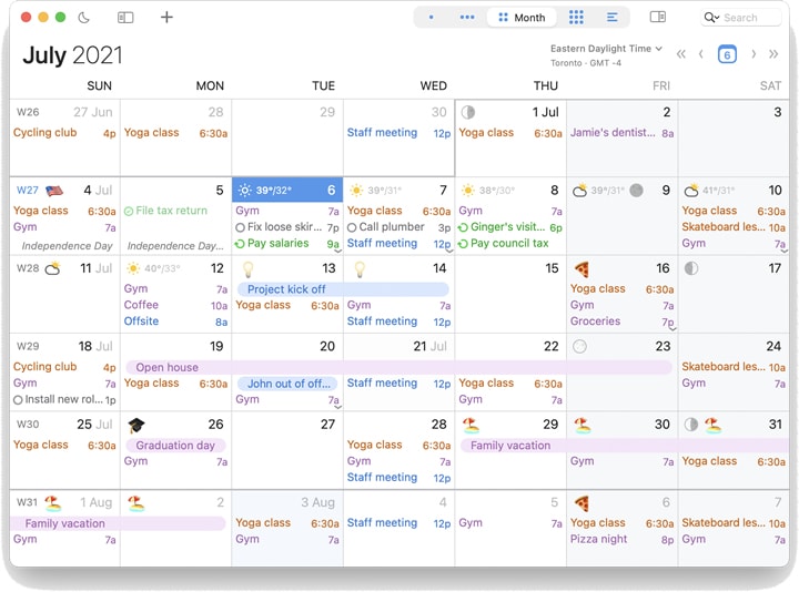 busycal calendar design website