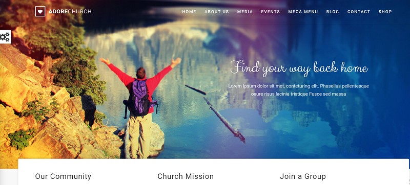 free church website templates