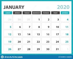 minimalist calendar design