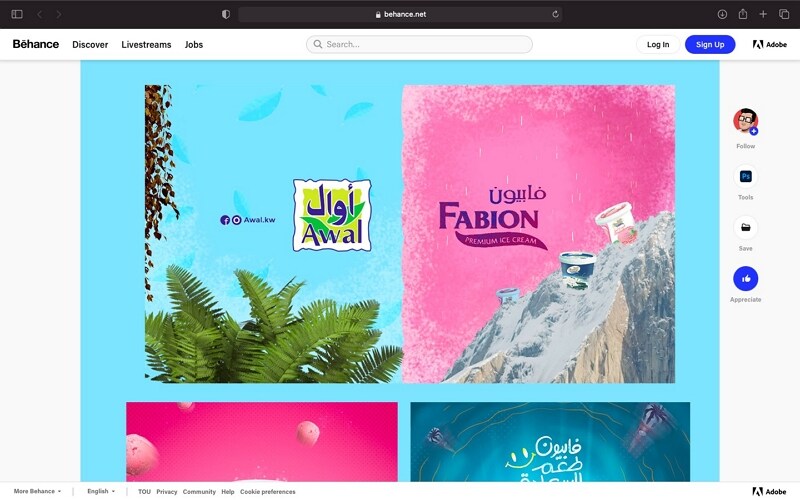 behance graphic design