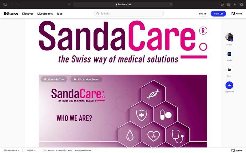 behance graphic design
